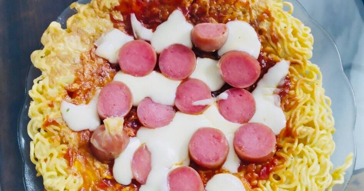 Pizza mì gói