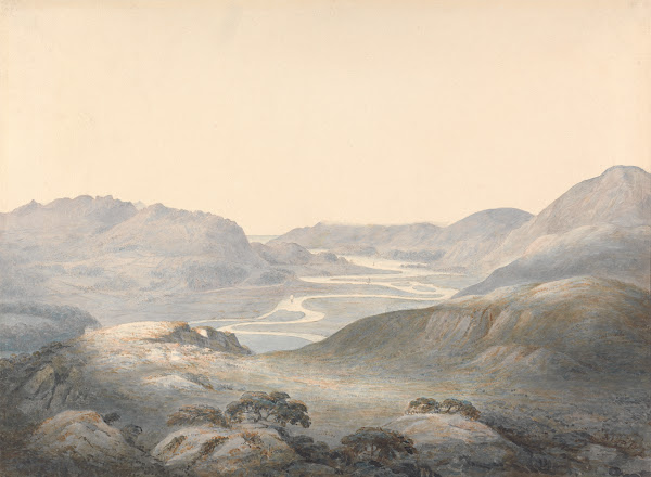 Barmouth Bay the Junction of the Rivers Mowddach and Gwinion 1805