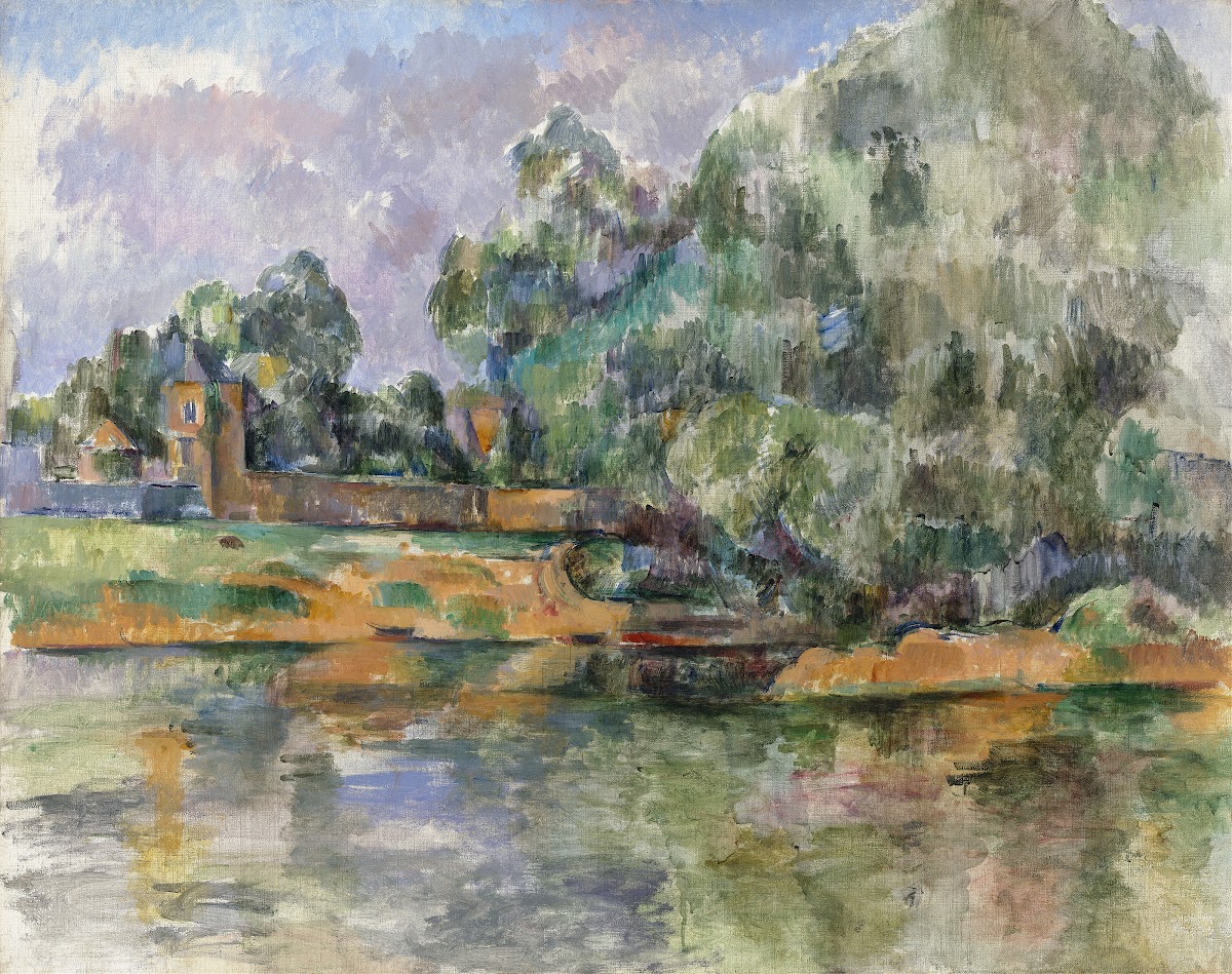 Banks of the Seine at Médan c 1885 1890