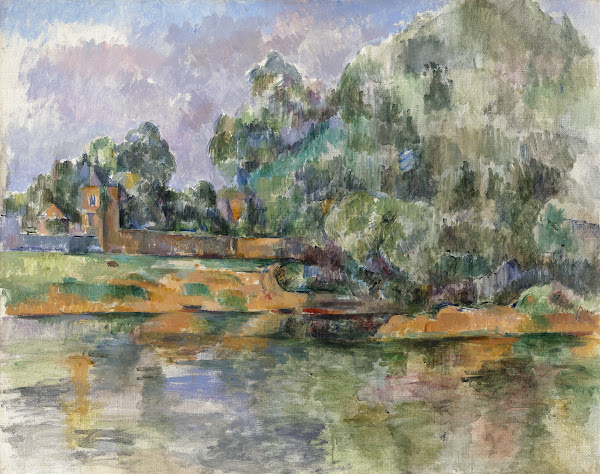 Banks of the Seine at Médan c 1885 1890