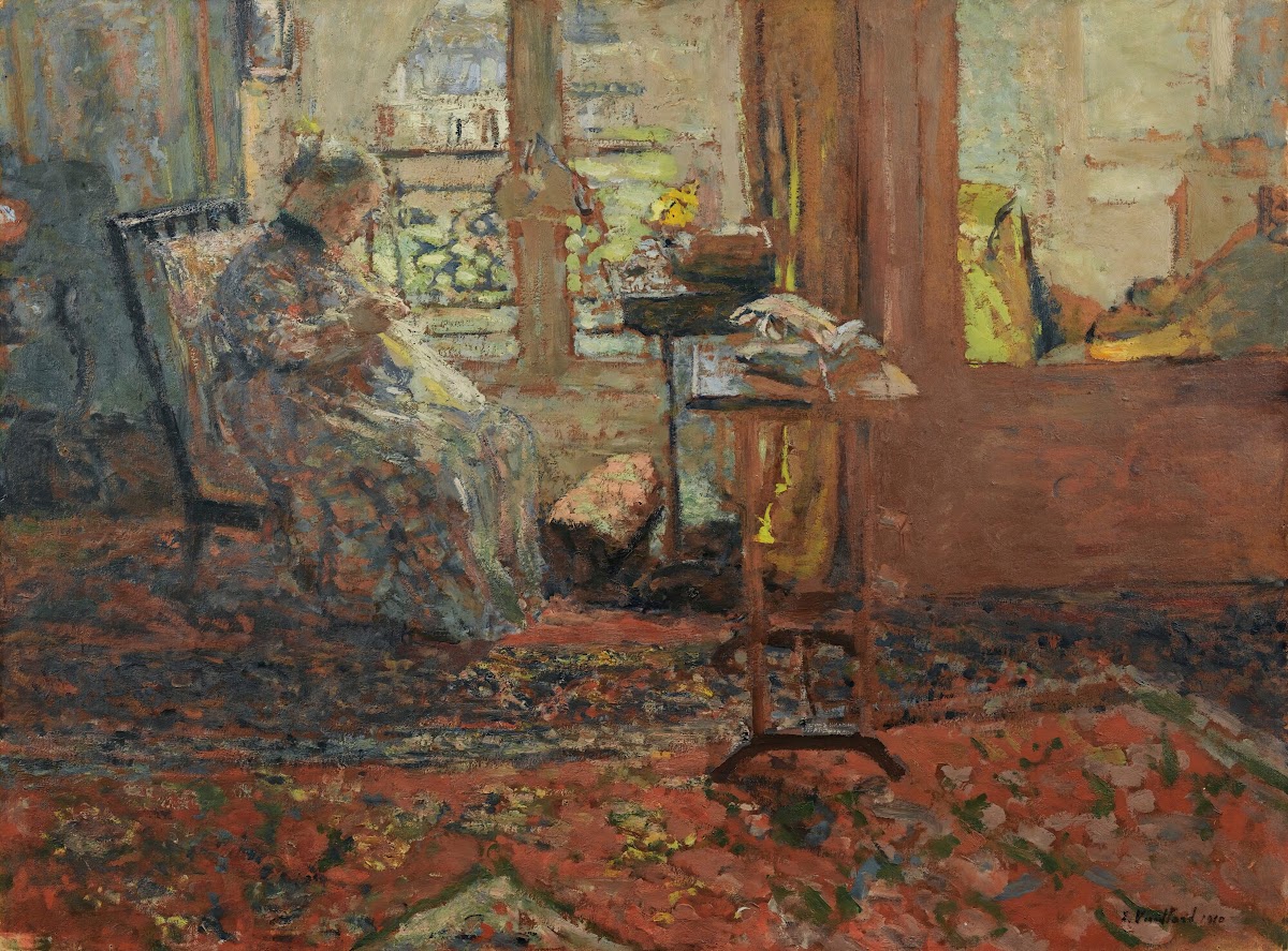 La Couseuse Devant La Fenêtre 1910