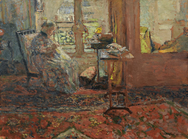 La Couseuse Devant La Fenêtre 1910