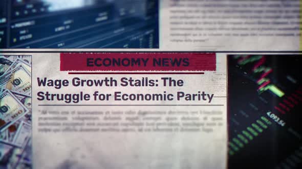 Animated Economy News Report with Financial Data Free Download – Envato Elements