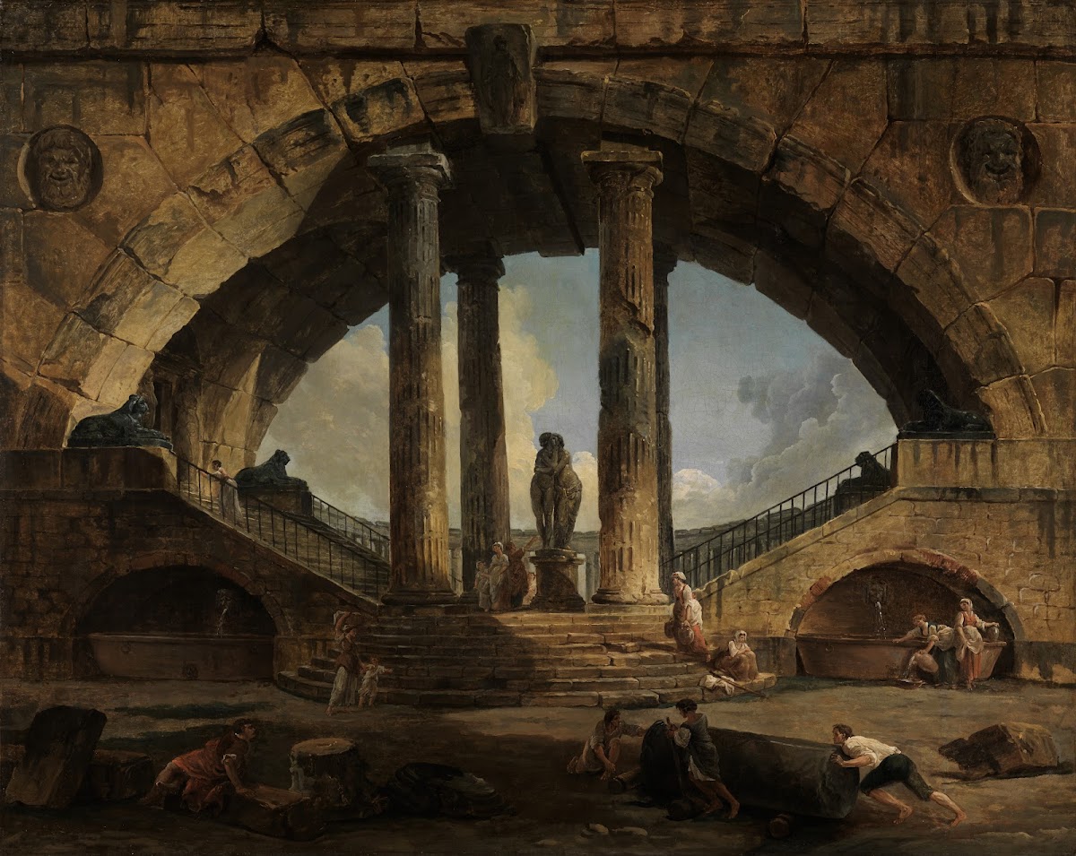 Römische Phantasievedute 1798