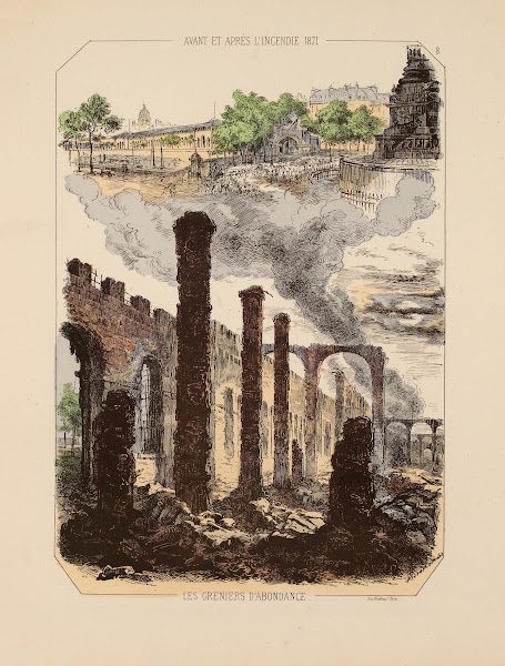 Avant et après lincendie 1871 Les greniers dabondance 8 1871