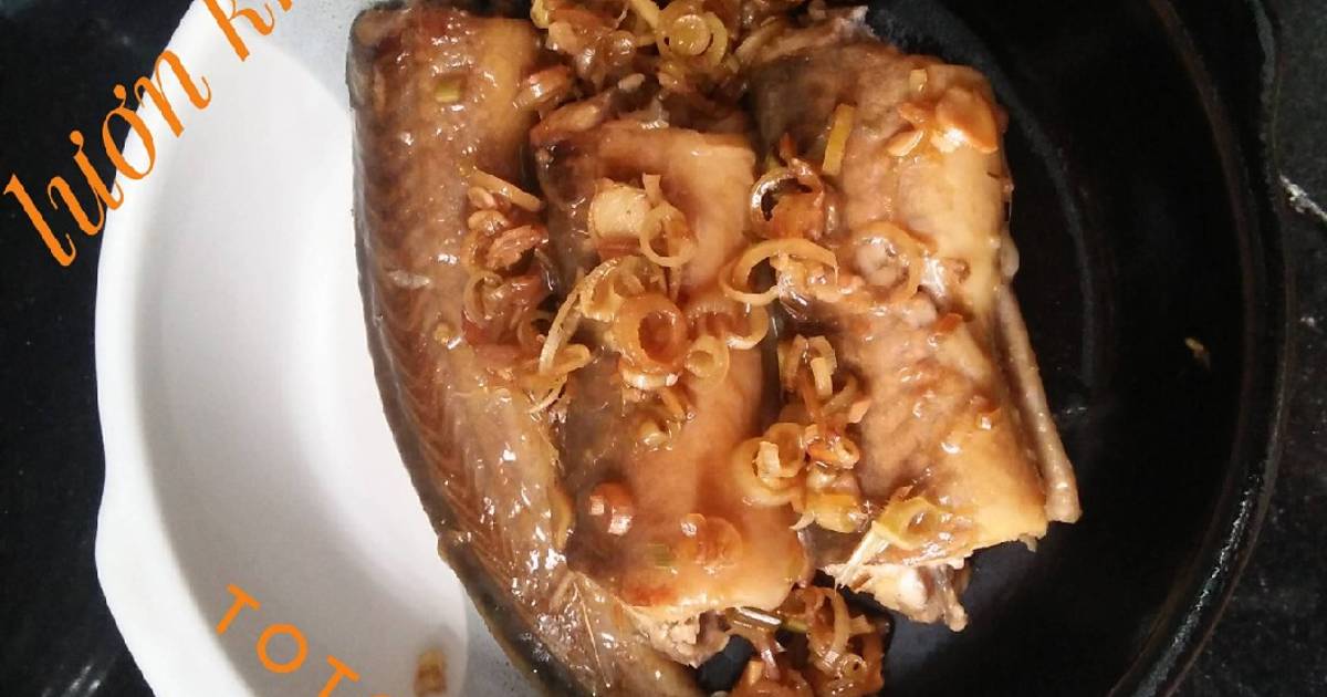 Lươn kho sả cho bé 12m+