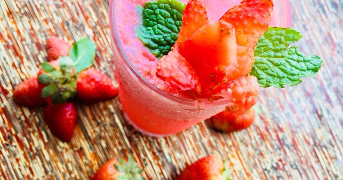 Sinh tố dâu 🍓🍓🍓