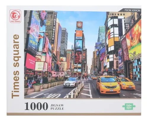 Portada de Rompecabezas 1000 piezas: Times square