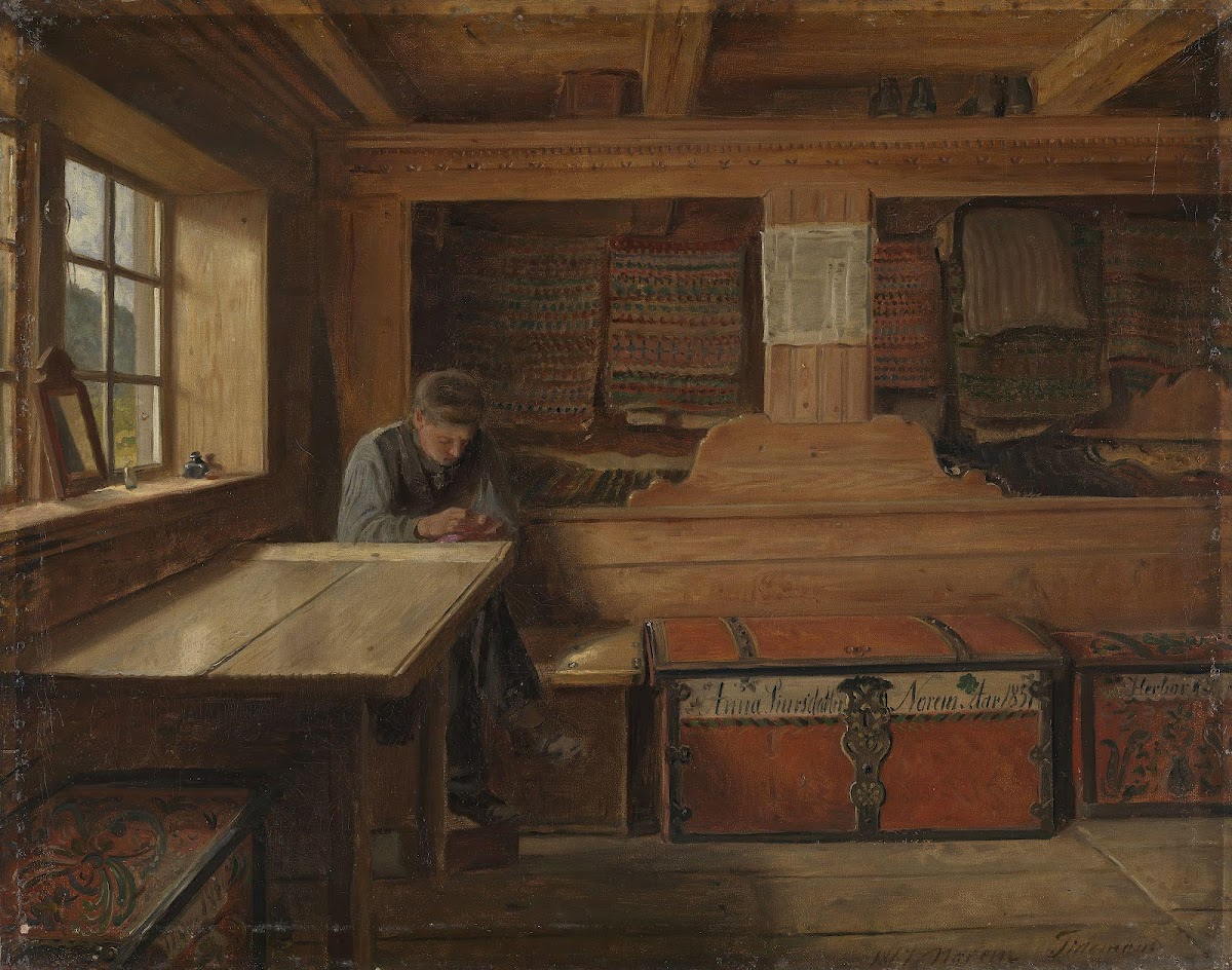 Old Storeroom in Vikøy 1867