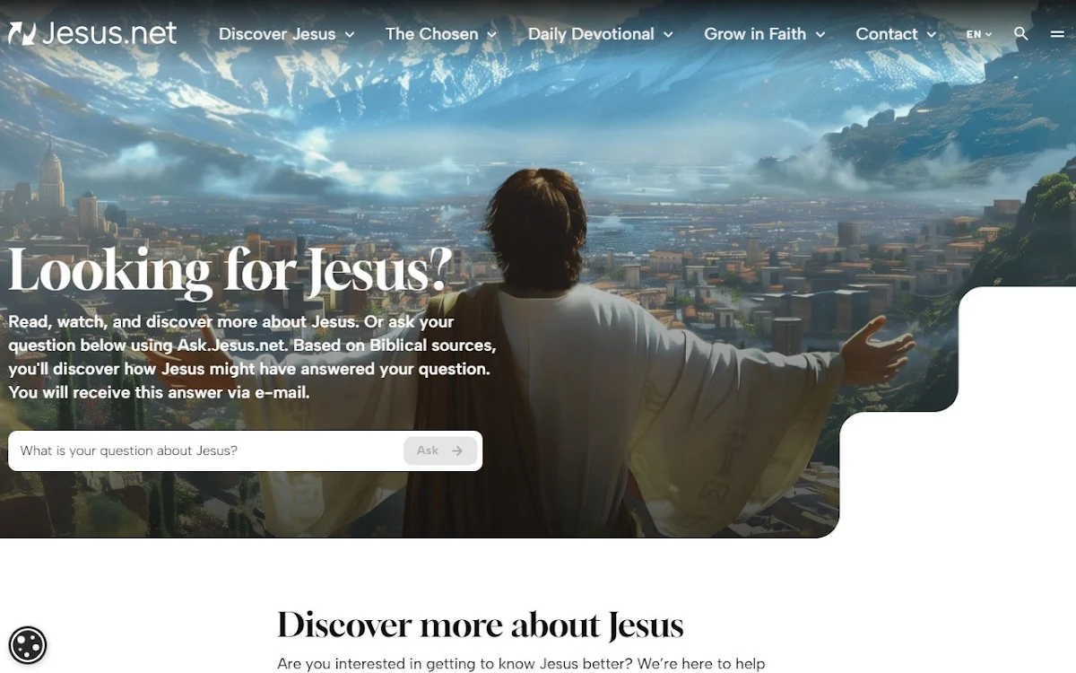 Captura de AskJesus