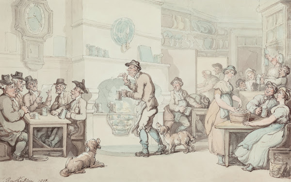 In the Tavern The Interior of an Inn 1812