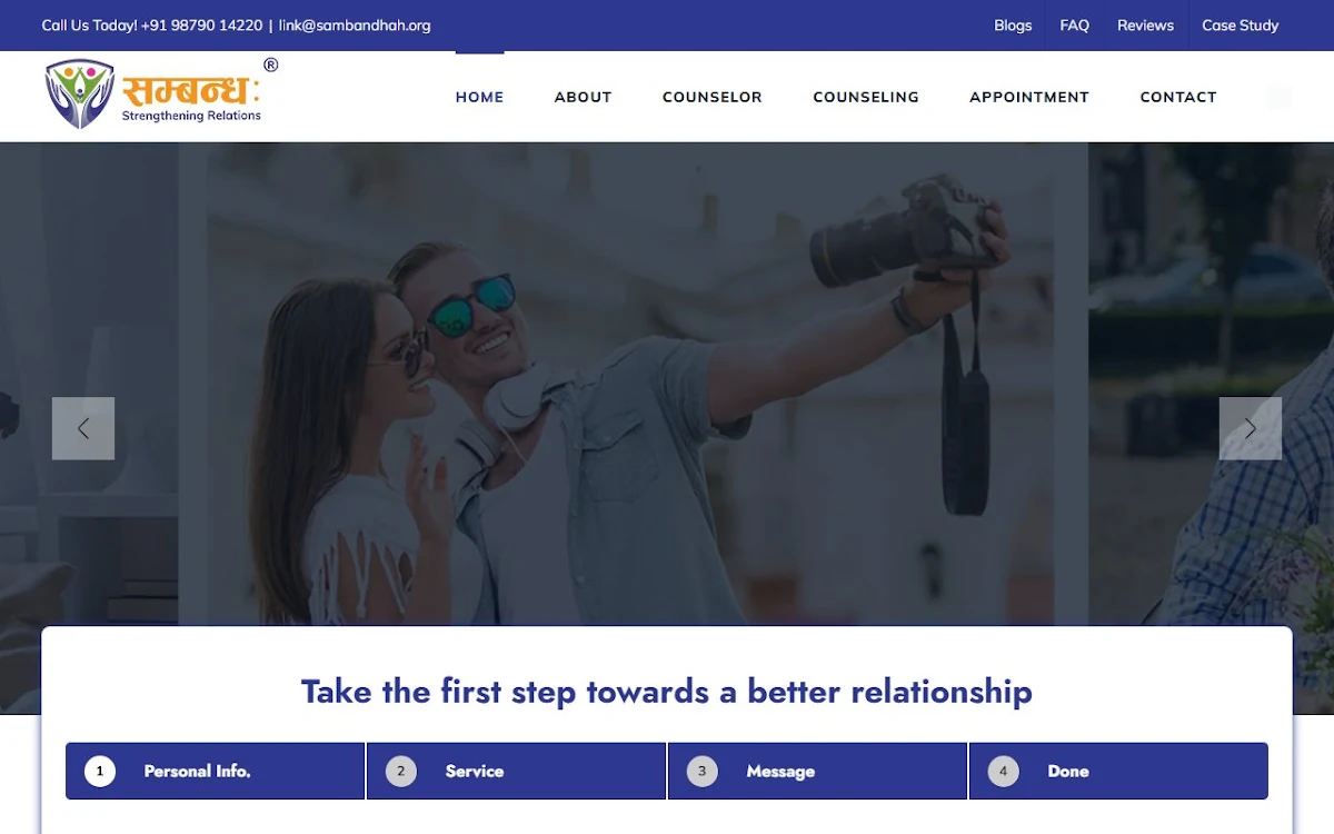 Captura de Relationship Counseling Services