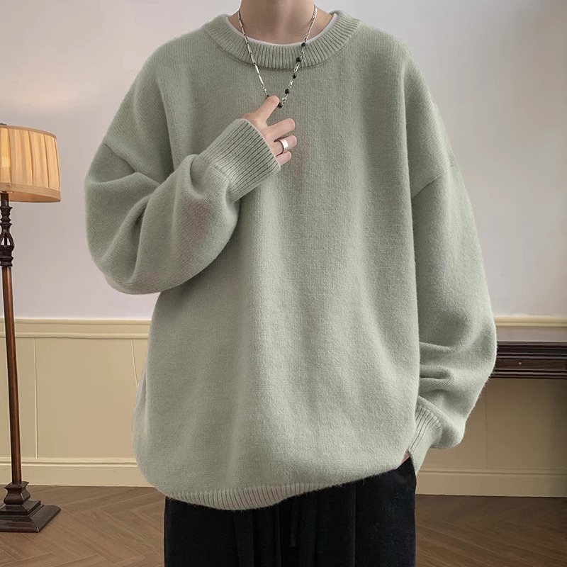 Unisex-Strickjacke, lässiger Schnitt, für Paare