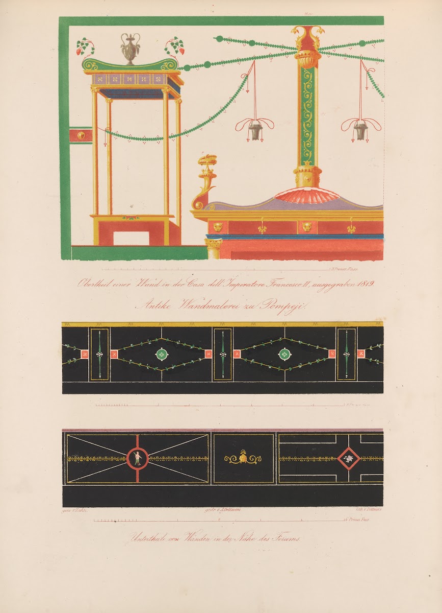 Ornamente aller klassischen Kunst Epochen nach den Originalien in ihren eigenthu