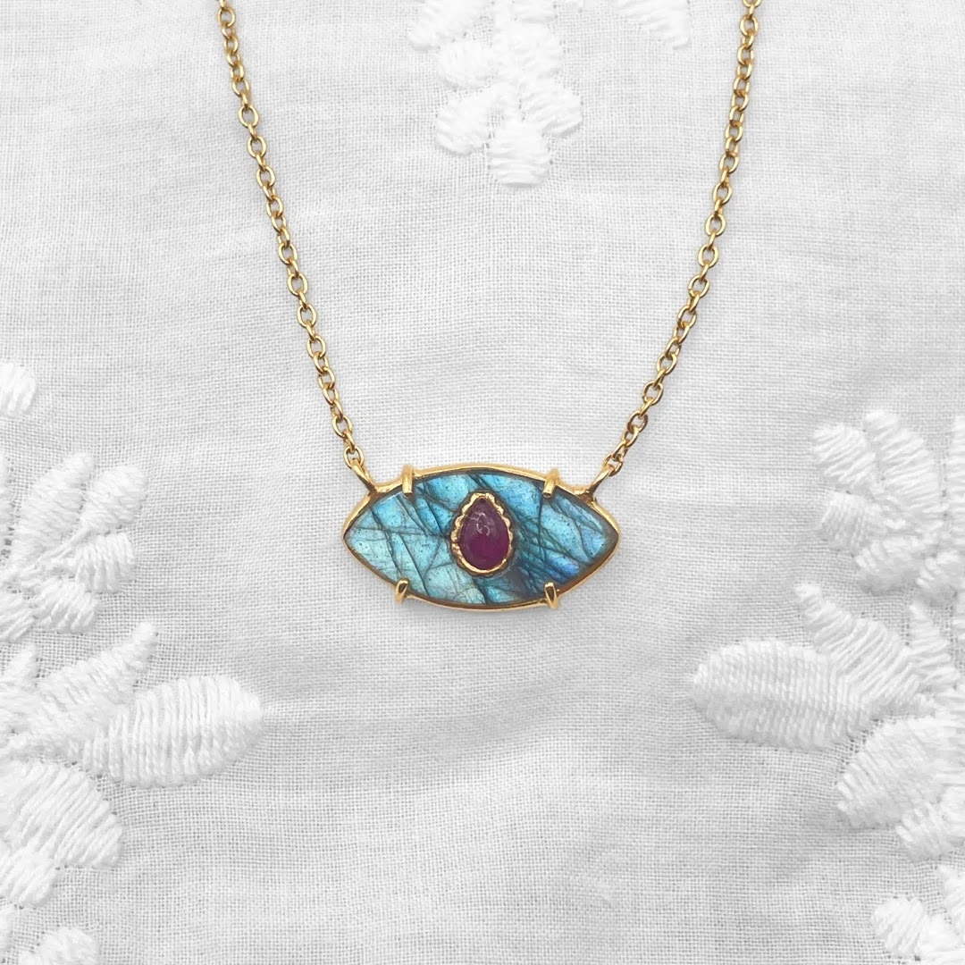 Колье Ayin LABRADORITE
