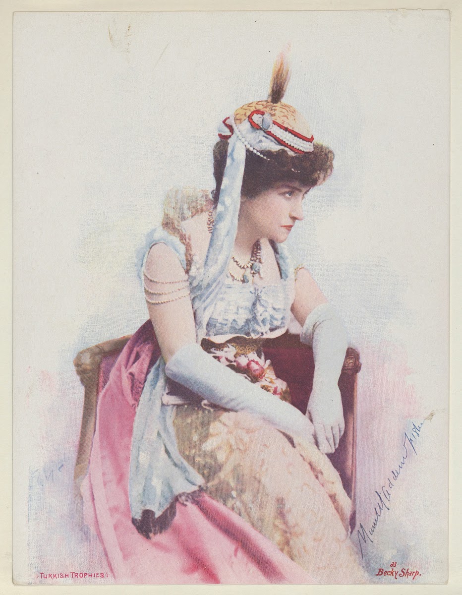 Actress as Becky Sharp 1900