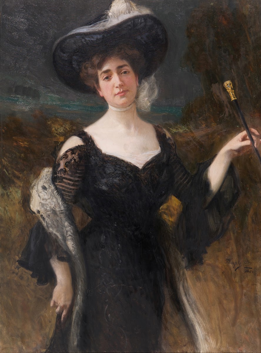 Damenbildnis 1900