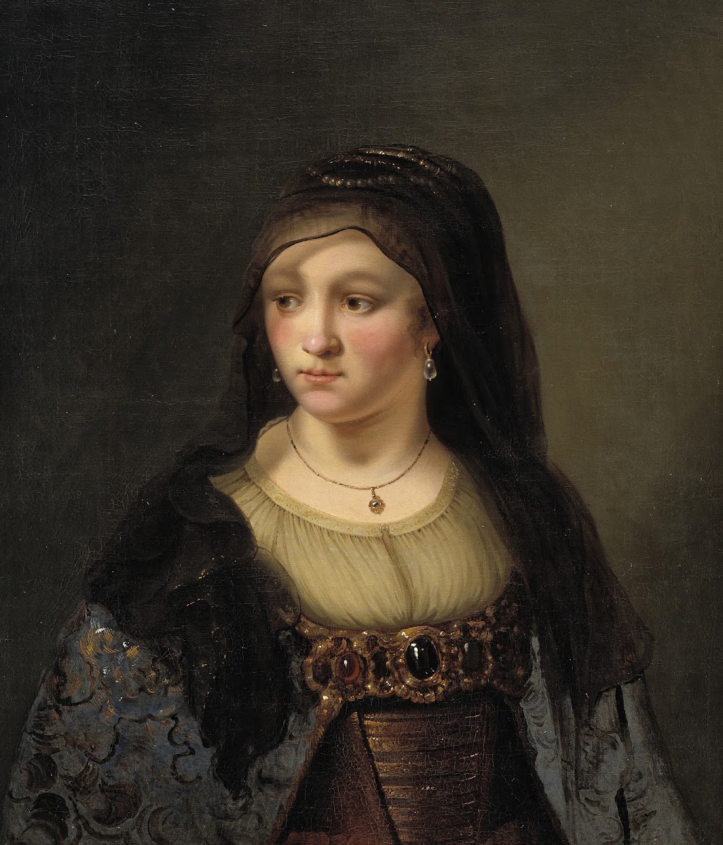 Portrait of a Lady in a Veil 1643  1674