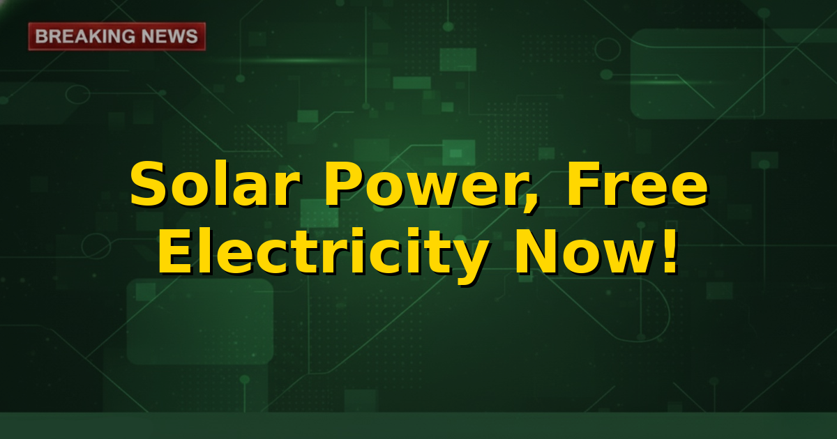 Illustration of a house with rooftop solar panels and a family smiling, representing the PM Surya Ghar scheme benefits.