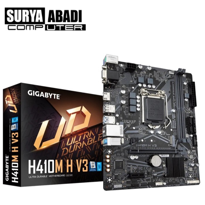 MOTHERBOARD GIGABYTE H410M HV3