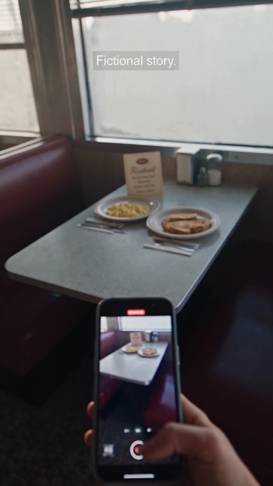 He Orders Two Breakfasts Every Morning. Nobody Eats the Second One.