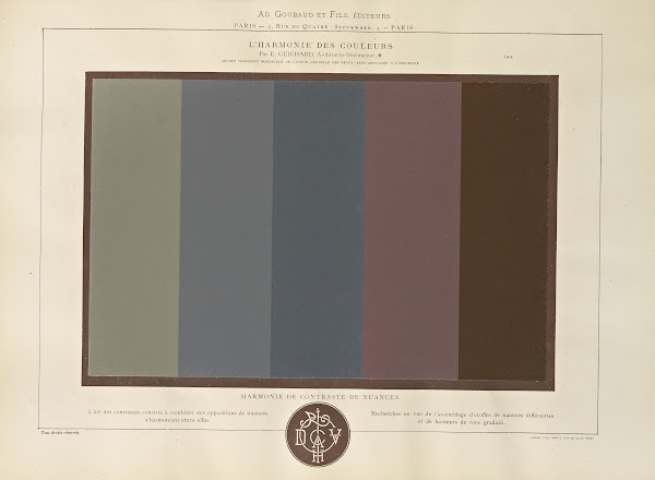 Lharmonie des couleurs  Pl097 1880