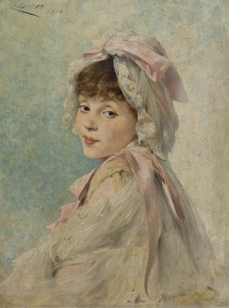 Portrait Of Gabrielle Réjane As A Young Actress 1884
