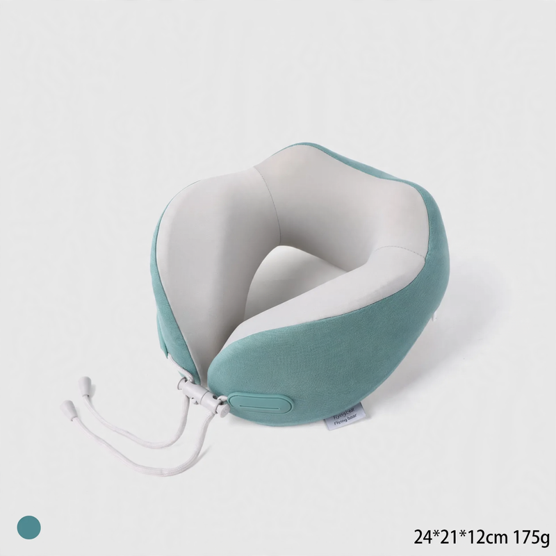 U-shaped memory foam neck pillow, portable