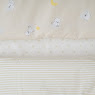 Bedding set for a baby crib 5 el Twins Via (poplin) Bears beige