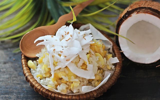 Xôi Đậu Xanh Hạt Sen