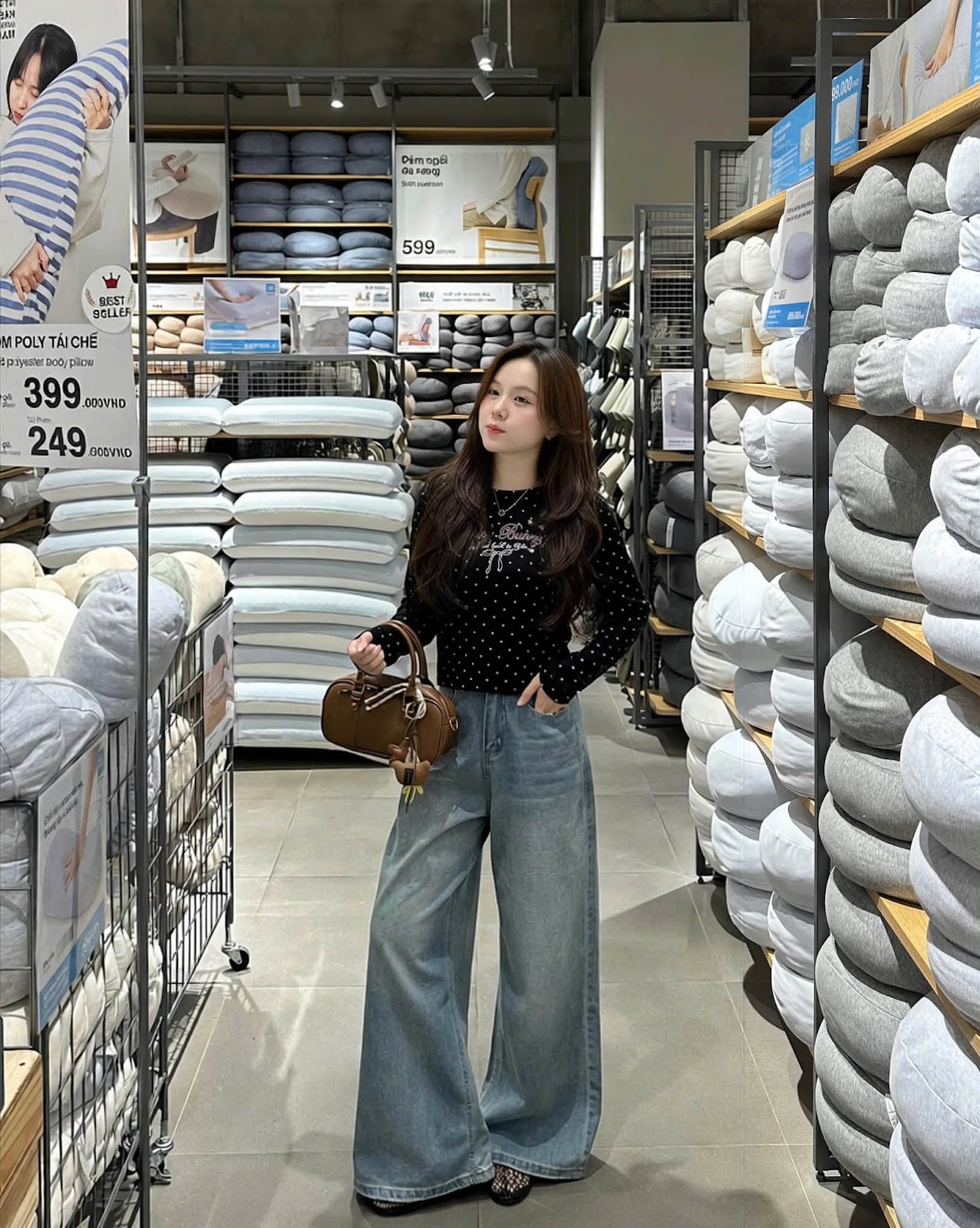 Áo thun dài tay in hình tim chữ Baby bunny XONXEN SHOP 910 – Image 4
