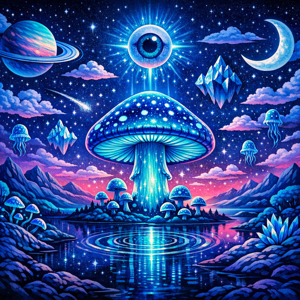 what does a mushroom trip feel like – stylish individual in expressive setting, symbolizing modern psychedelic lifestyle and psilocybin mushroom effects