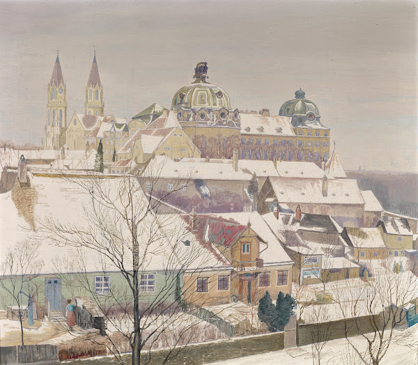 Klosterneuburg im Winter 1924