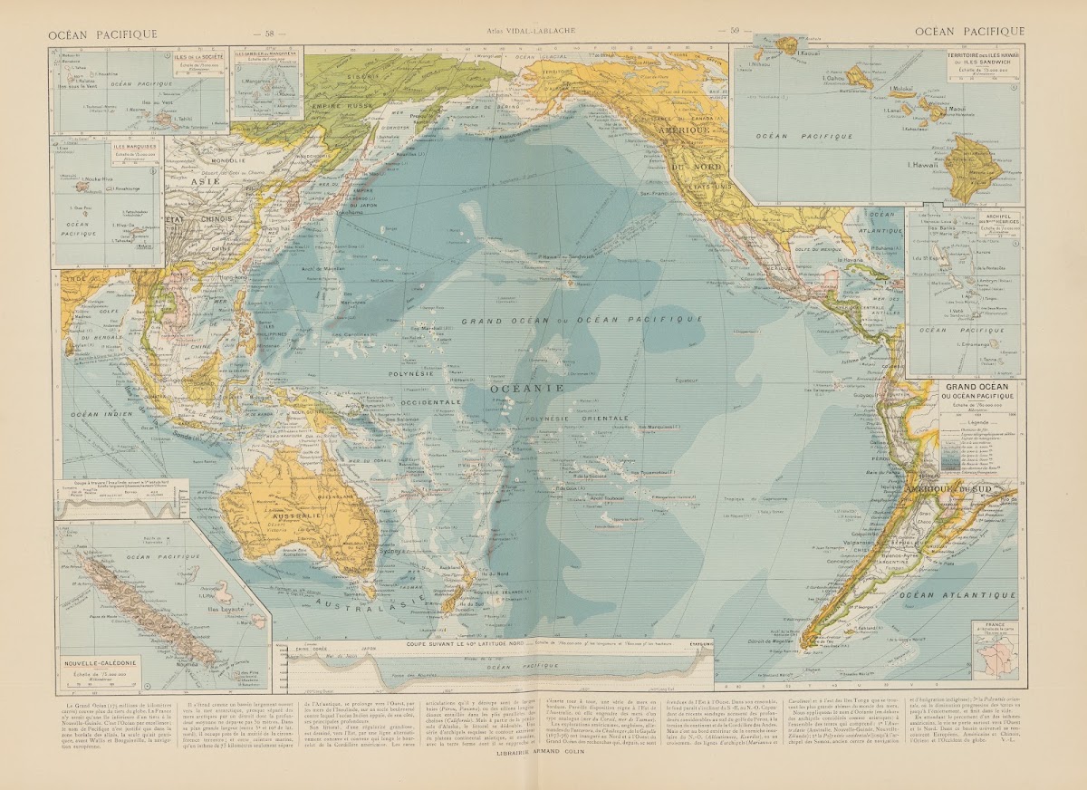 Océan Pacifique 1913