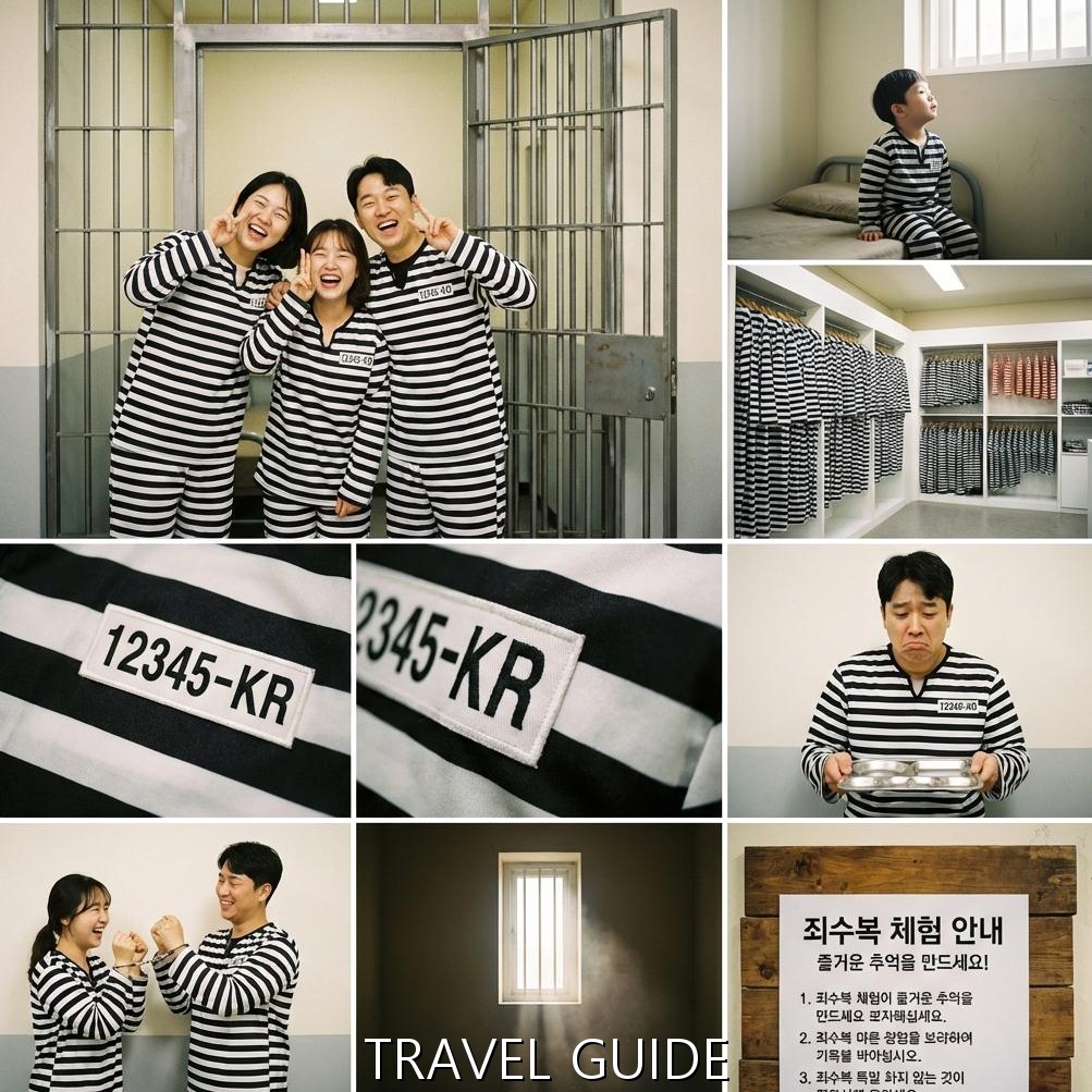 인생샷 필수 코스! '죄수복 체험' 꿀팁