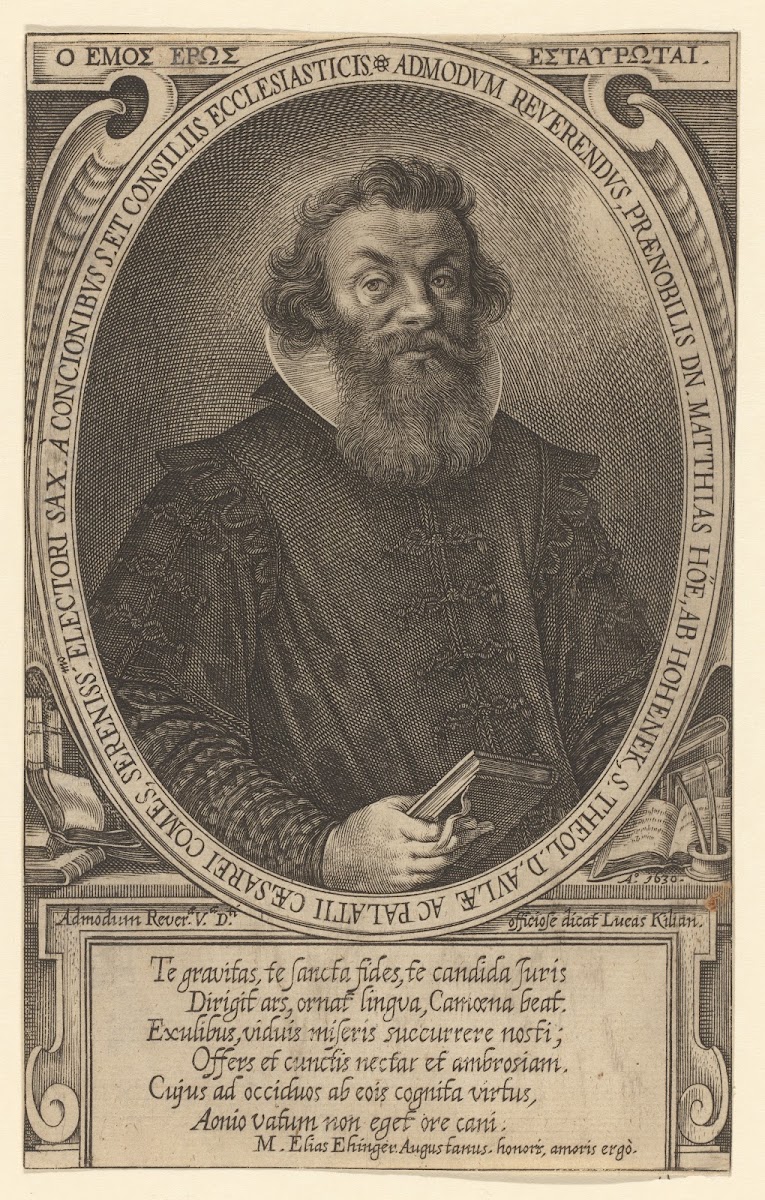 Portrait of Matthias Hoë van Hoënegg 1630