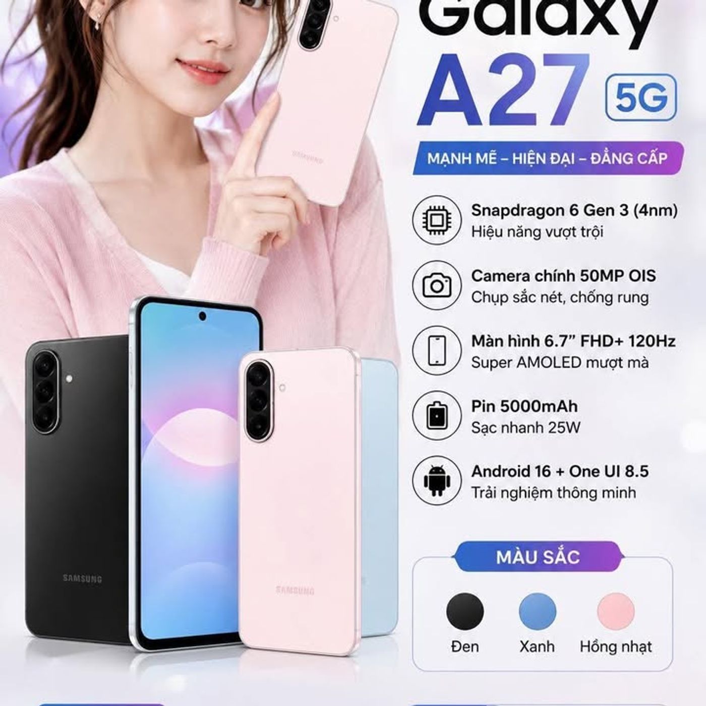 Samsung Galaxy A27 5G's entire configuration is revealed, are Samsung fans being "cut down on features" too much?