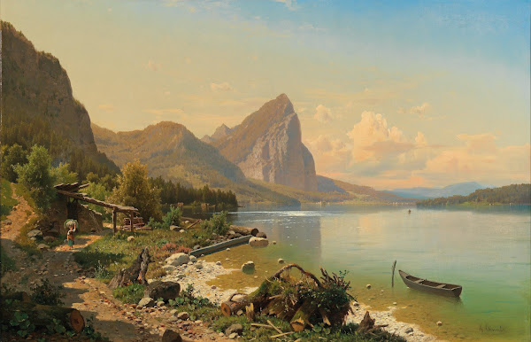 Partie am Mondsee