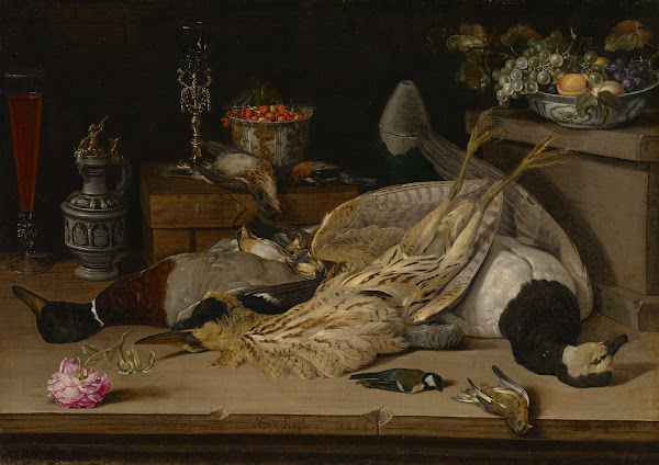 Still Life with Dead Birds 1624