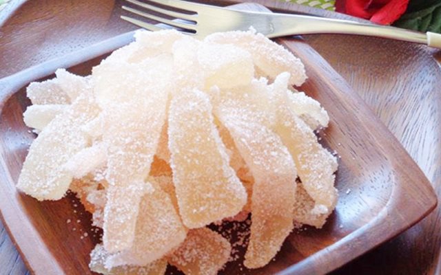 Mứt Cùi Bưởi Trắng Ngần