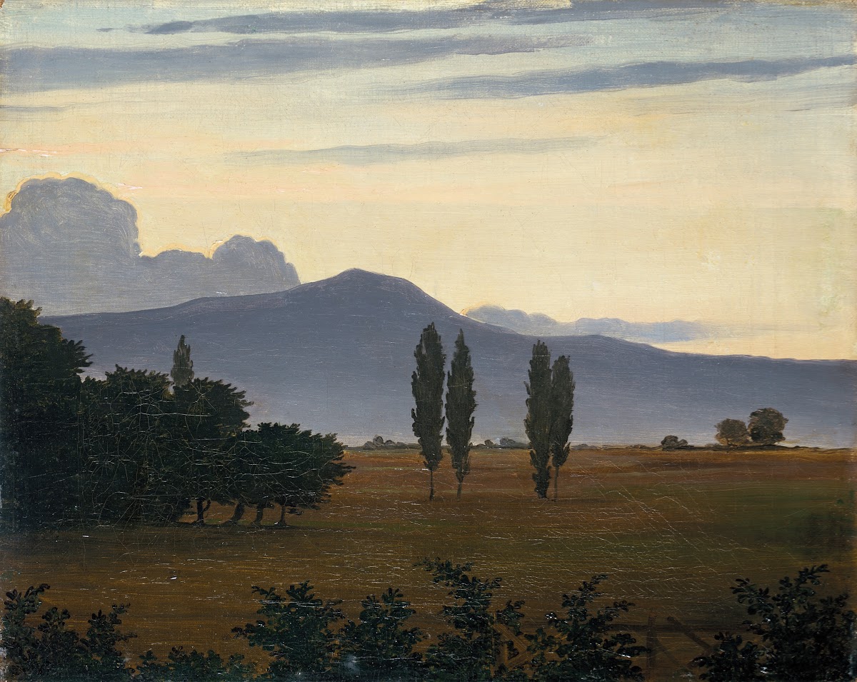 View to the Taunus Mountains 1840