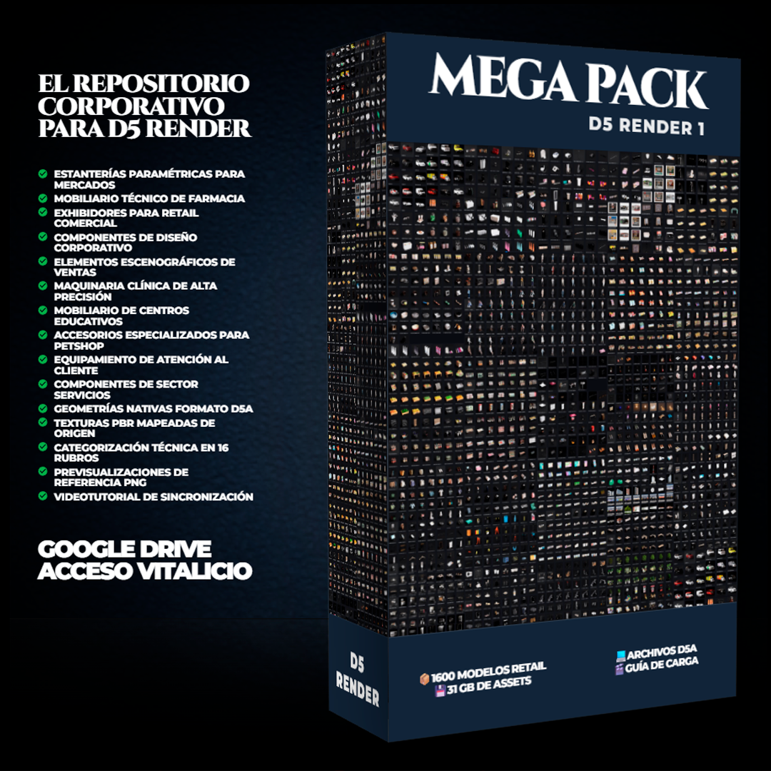 Mega Pack D5 Render 1