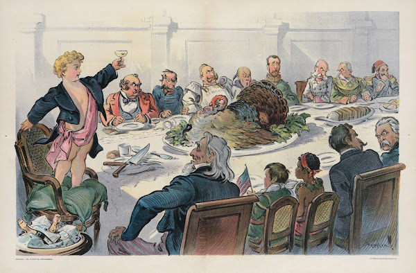 A Thanksgiving toast 1898