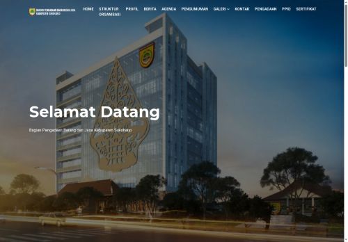 BERANDA - BAGIAN PENGADAAN BARANG DAN JASA KABUPATEN SUKOHARJO