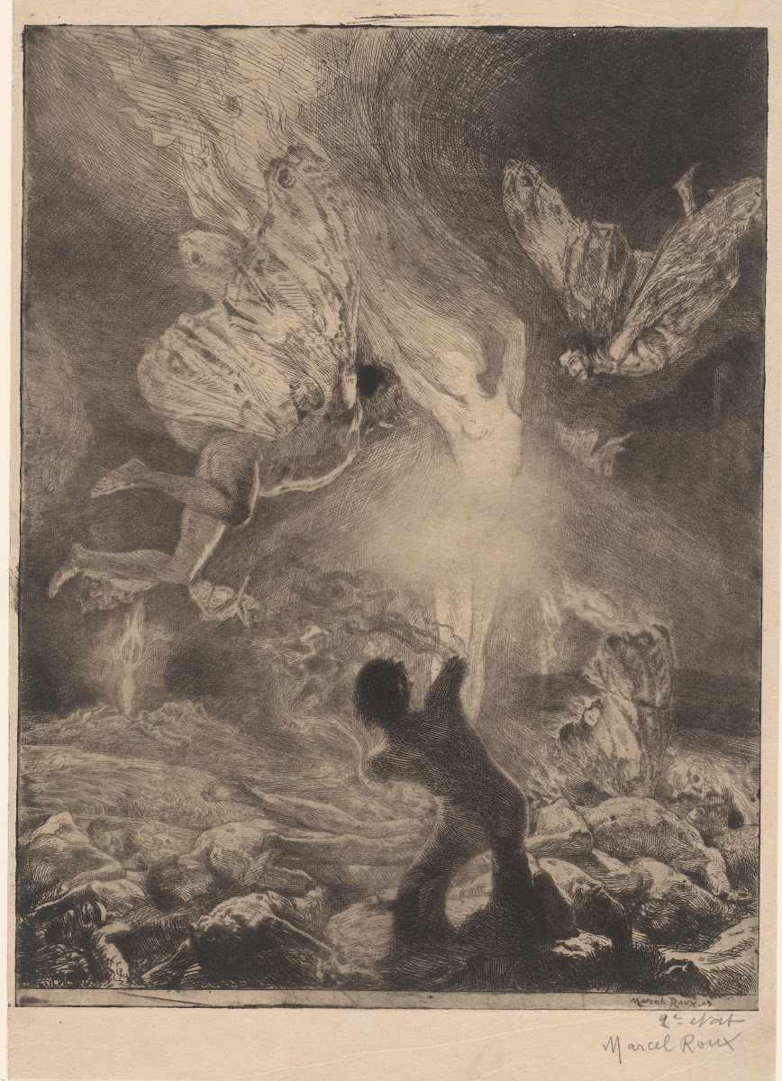 Femme flamme 1909