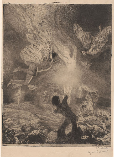 Femme flamme 1909