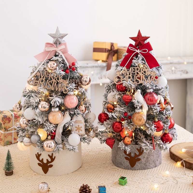 Mini-Weihnachtsbaum, 45 cm oder 60 cm, mit Beleuchtung