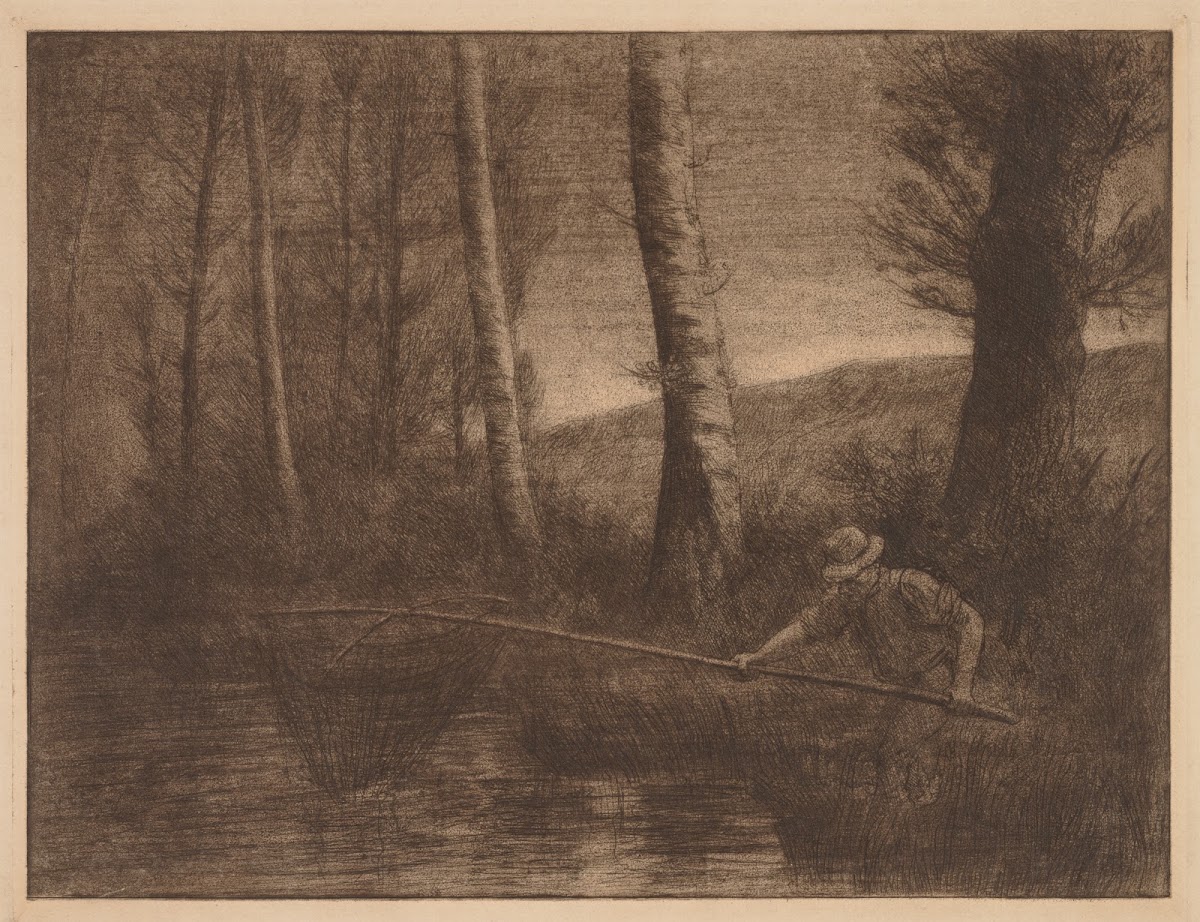 The Fish in the Hoop Net c 18571911
