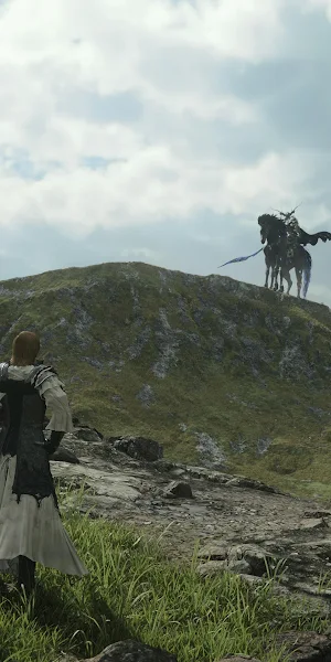 Fantasy, Knight, Horseback, Landscape 4K Wallpaper Background