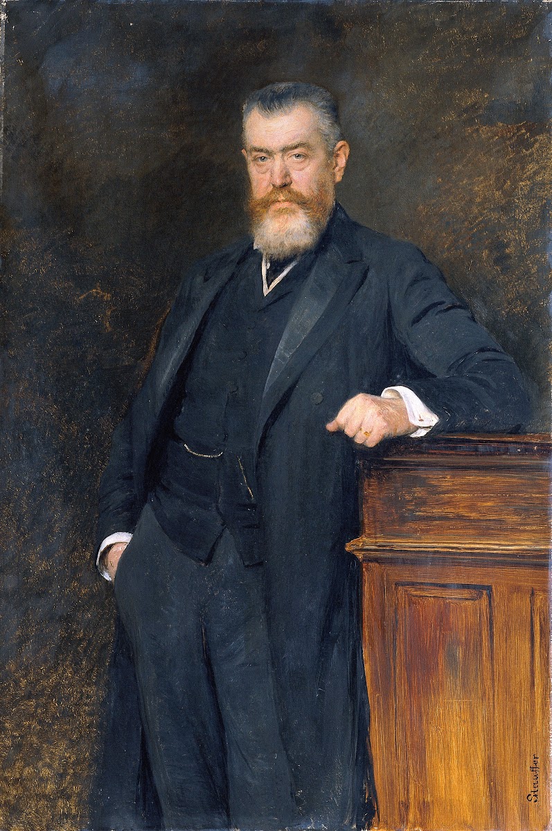 Unterrichtsminister Dr Gustav Marchet 1911